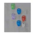 Officetop Cubicle Clip; Translucent - 5 Count OF519419